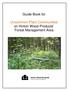 Guide Book for. Uncommon Plant Communities on Hinton Wood Products Forest Management Area