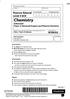 Pearson Edexcel Level 3 GCE Chemistry Advanced Paper 2: Advanced Organic and Physical Chemistry