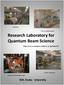 Research Laboratory for Quantum Beam Science