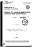BUREAU OF MINERAL RESOURCES, GEOLOGY AND GEOPHYSICS. Record 1977/13 D. JONGSMA