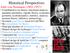 Historical Perspectives John von Neumann ( )
