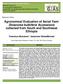 Agronomical Evaluation of Aerial Yam/ Dioscorea bulbifera/ Accessions collected from South and Southwest Ethiopia