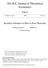The B.E. Journal of Theoretical Economics