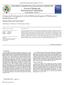 Journal of Energy and Environmental Sustainability. Design and Development of a Novel PM Inertial Impactor With Reduced Particle Bounce Off