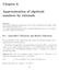 Chapter 6. Approximation of algebraic numbers by rationals. 6.1 Liouville s Theorem and Roth s Theorem