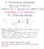 4. Three-body properties Φ(s,m 2 ) = M(s)+