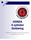 HONDA 4 cylinder Goldwing. Instruction manual with visual guide for the Gen 5 Goldwing GL1000 & GL1100