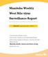 Manitoba Weekly West Nile virus Surveillance Report