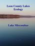 MI : Lake Miccosukee. Leon County Lakes 2006 Sean McGlynn. PhD. Page 1 of 14