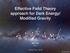Effective Field Theory approach for Dark Energy/ Modified Gravity. Bin HU BNU