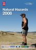 Natural Hazards 2008