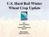 U.S. Hard Red Winter Wheat Crop Update