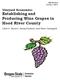 EM 8878-E October 2007 Vineyard Economics: Establishing and Producing Wine Grapes in Hood River County
