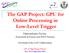 The GAP Project: GPU for Online Processing in Low-Level Trigger