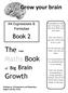 The wee Maths Book. Growth. Grow your brain. Book 2. N4 Expressions & Formulae. of Big Brain