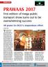 PRAWAAS The aide ediio of. First edition of mega public transport show turns out to be overwhelming success
