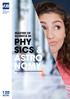 MASTER OF SCIENCE IN. PHY SICS & ASTRO NOMY   ECTS