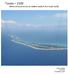 Effects of sea level rise on shallow atolls in the South Pacific