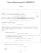 Partial differential equations (ACM30220)