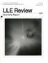Volume 71 April-June 1997 DOE/SF/ : UNIVERSITY OF ROCHESTER ./ 4 LABORATORY FOR LASER ENERGETICS. LLE Review. -$ Quarterly Report