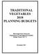 TRADITIONAL VEGETABLES 2018 PLANNING BUDGETS. Mississippi State University Department of Agricultural Economics Budget Report