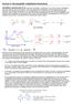 lecture 5: Nucleophilic Substitution Reactions