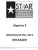STAAR State of Texas Assessments of Academic Readiness