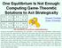 One Equilibrium Is Not Enough: Computing Game-Theoretic