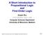 A Short Introduction to Propositional Logic and First-Order Logic
