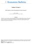 Volume 35, Issue 4. Joao Tovar Jalles Center for Globalization and Governance, Portugal