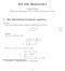 MA 523: Homework 1. Yingwei Wang. Department of Mathematics, Purdue University, West Lafayette, IN, USA