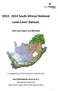 South African National Land-Cover Dataset.