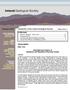 Newsletter of the Inland Geological Society Volume 34 No. 2