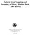 Natural Area Mapping and Inventory of Henry Hudson Park 2007 Survey