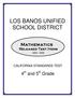 LOS BANOS UNIFIED SCHOOL DISTRICT