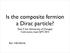 Is the composite fermion a Dirac particle?