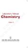not to be republished NCERT Laboratory Manual Chemistry Class XI