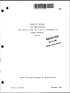 Report of Geology Vimy Ridge Project Four Mining Claims, N^ of Lot 6, Concession III Bowman Township Ontario