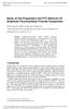 Study on the Preparation and PTC Behavior Of Graphene/ Polyvinylidene Fluoride Composites