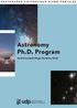 Astronomy Ph.D. Program. At Universidad Diego Portales, Chile