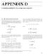 APPENDIX D COMPRESSIBILITY FACTOR EQUATIONS D.1 THE REDLICH KWONG EQUATION