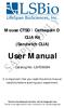 User Manual. Mouse CTSD / Cathepsin D CLIA Kit (Sandwich CLIA) Catalog No. LS-F26094