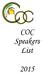 COC Speakers List 2015