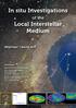 In situ Investigations. Local Interstellar Medium