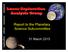 Lunar Exploration Analysis Group. Report to the Planetary Science Subcommittee. 31 March 2015