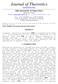 Journal of Theoretics Journal Home Page