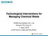 Technological Interventions for Managing Chemical Waste