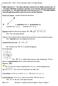 Precalculus Notes: Unit 6 Vectors, Parametrics, Polars, & Complex Numbers. A: Initial Point (start); B: Terminal Point (end) : ( ) ( )