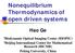 Nonequilibrium Thermodynamics of open driven systems