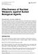 Effectiveness of Nuclear Weapons against Buried Biological Agents